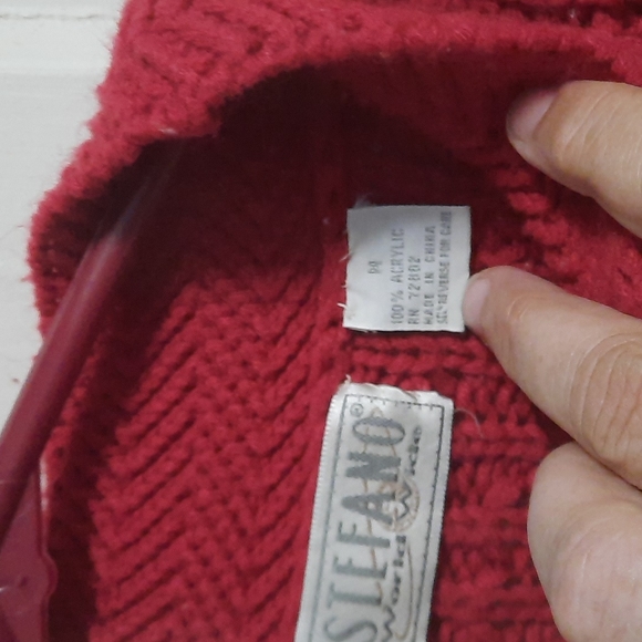 WOMEN'S KNITTED SWEATER WITH LONG SLEEVES. STEFANO - Picture 3 of 4